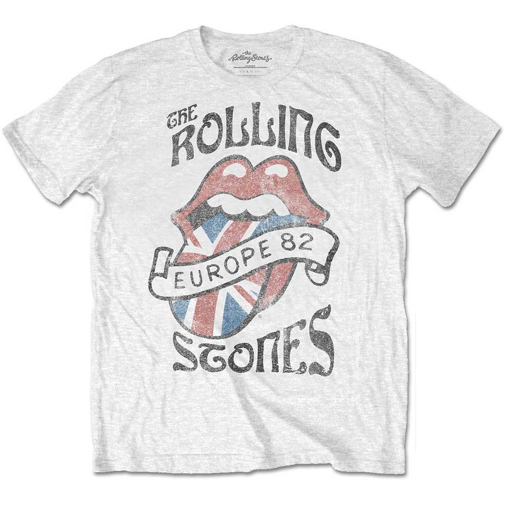 The Rolling Stones Unisex T Shirt Europe 82